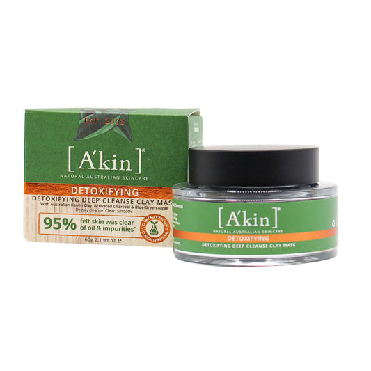 Akin Detoxifying Deep Cleanse Clay Mask 60g