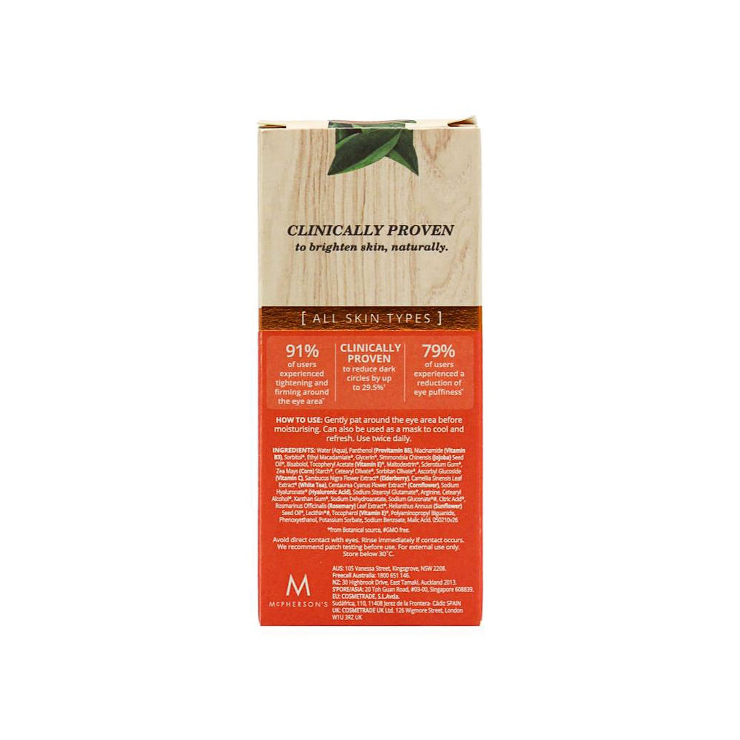 Akin Brightening Vitamin C & Niacinamide Correcting Eye Gel 15mL