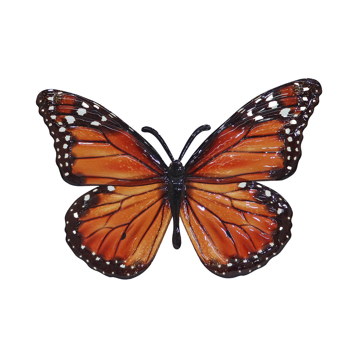 Metal Coloured Butterfly Wall Art 35.5x25cm