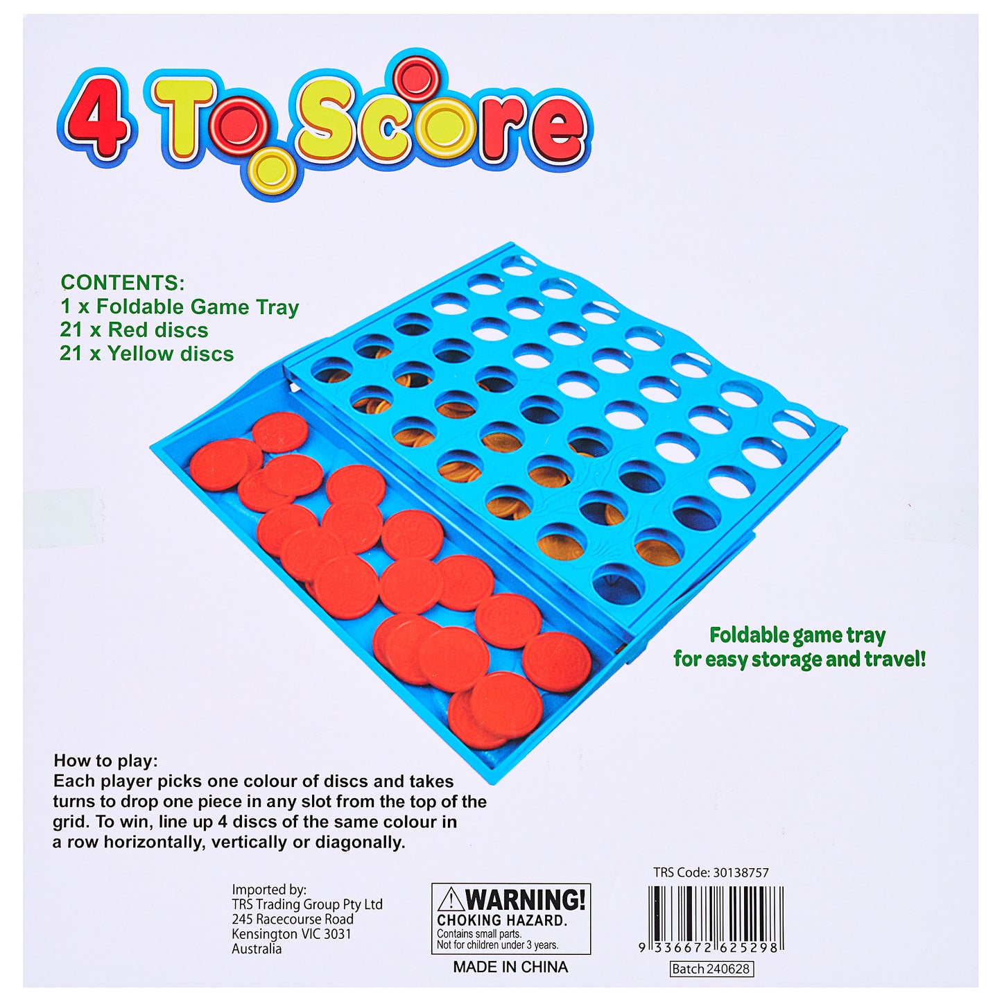 4 To Score Board Game