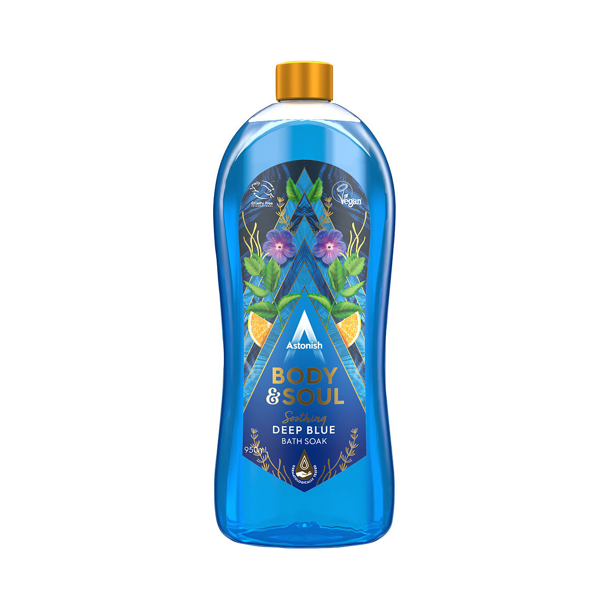 Astonish Body & Soul Bath Soak Soothing Blue 950mL