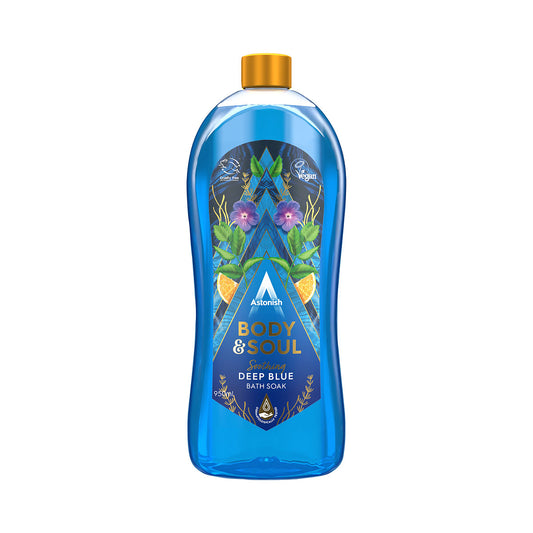 Astonish Body & Soul Bath Soak Soothing Blue 950mL