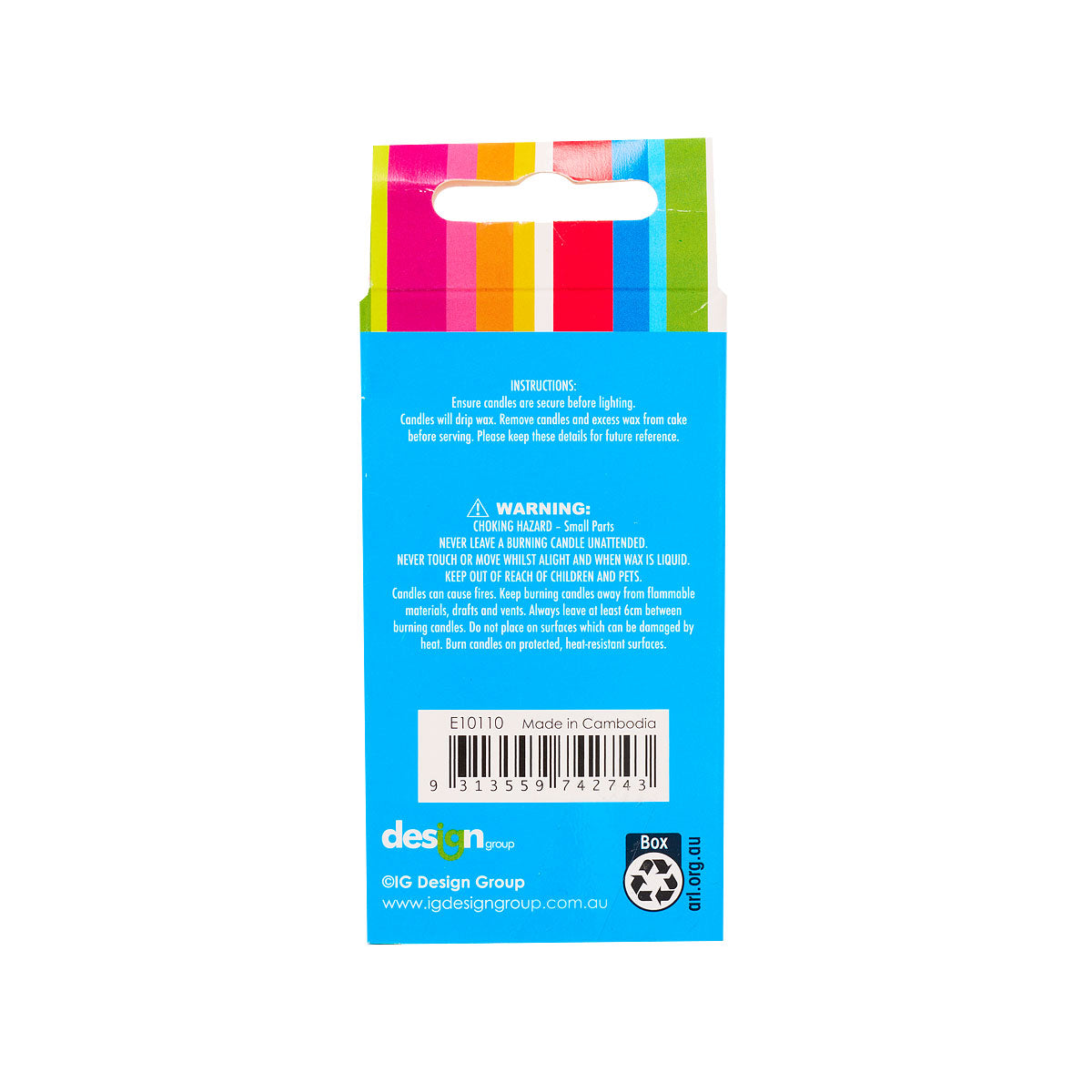 Artwrap Number 5 Candle Gold