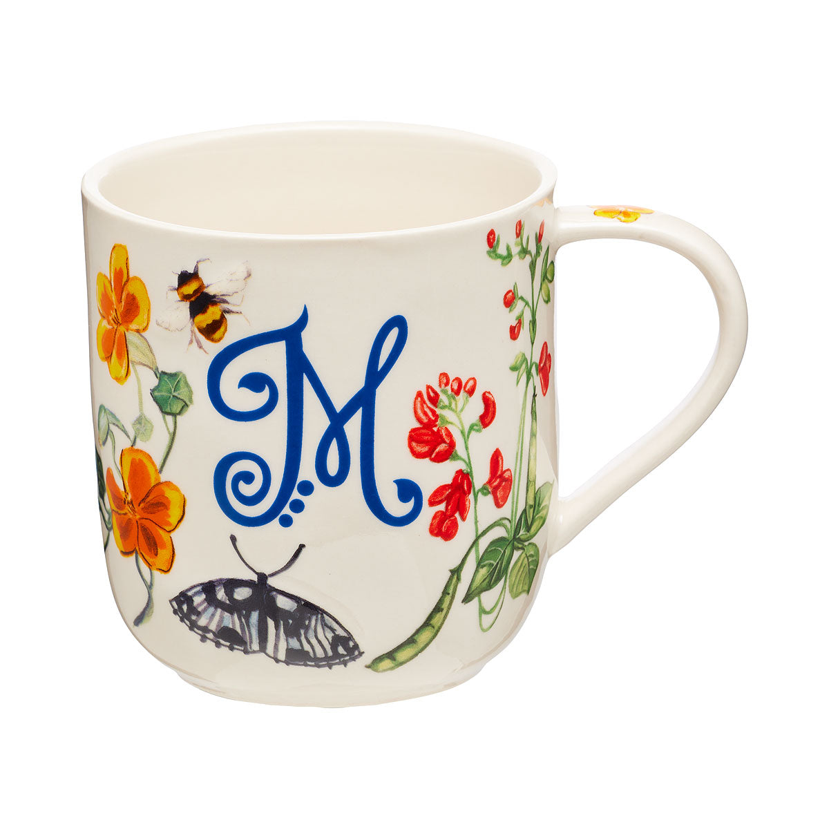 Secret Garden Monogram Mug 420mL M/J/A