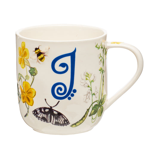 Secret Garden Monogram Mug 420mL M/J/A
