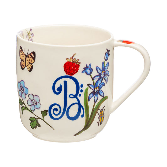 Secret Garden Monogram Mug 420mL B/E/T