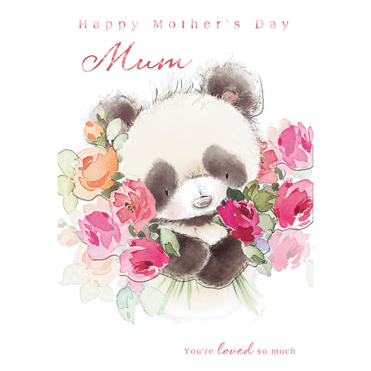 Mother's Day Card Panda Bear