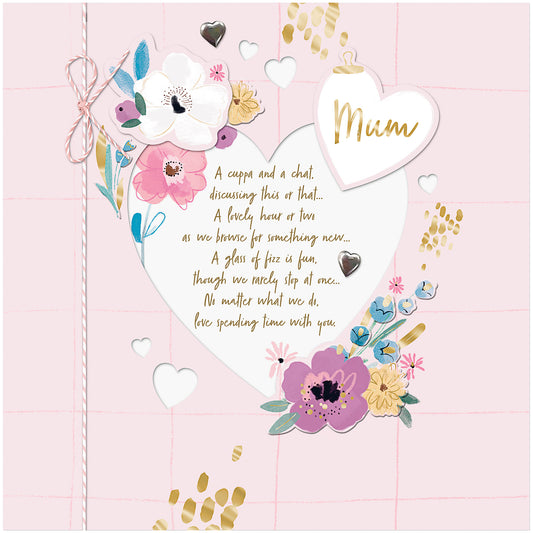 Mother's Day Heart Cutout