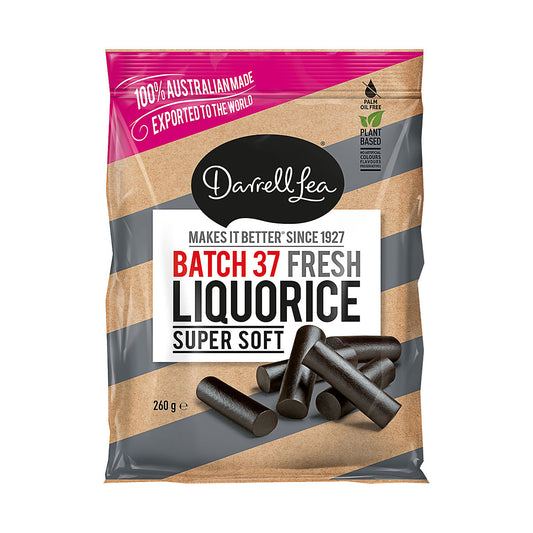 Darrell Lea Batch 37 Liquorice 260g