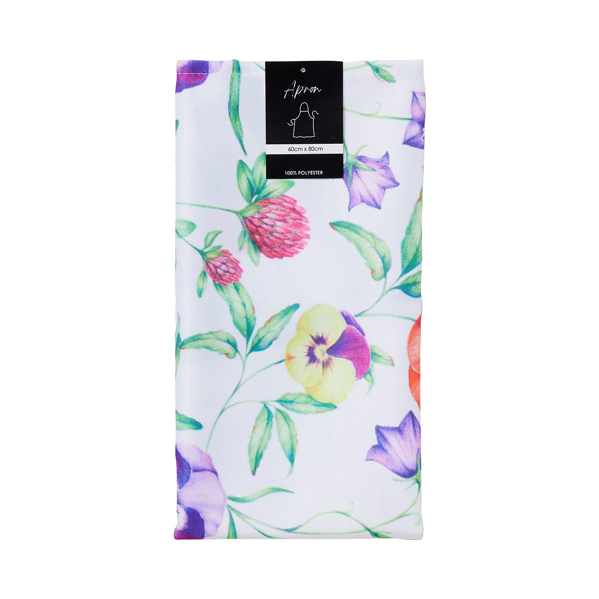 Printed Apron 60x80cm Pansy/Strawberry