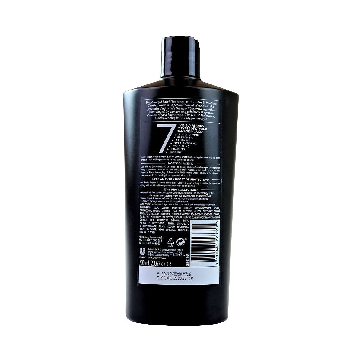 Tresemme Biotin Plus Repair 7 Hair Shampoo 700mL