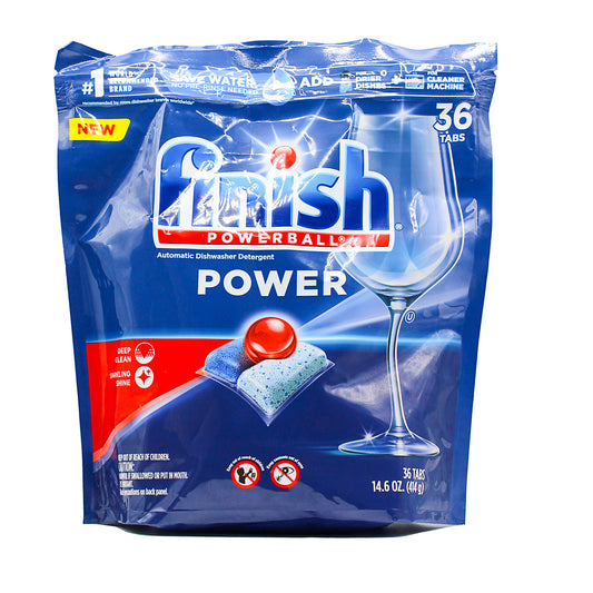 Finish Tab Power Reg 36pk