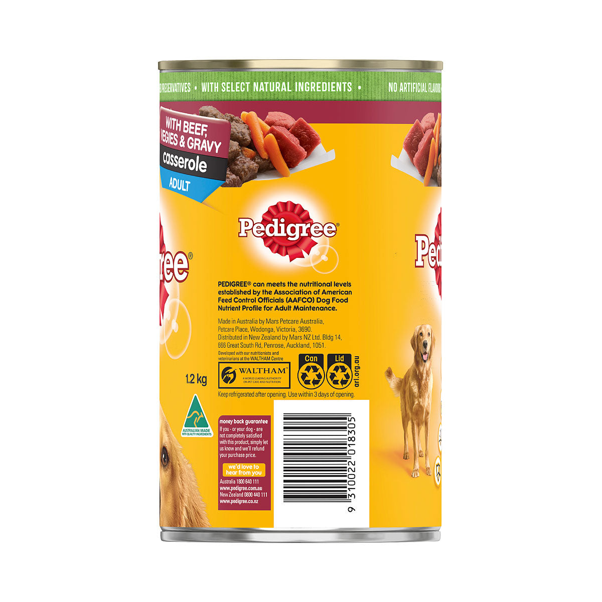 Pedigree Casserole Beef & Gravy 1.2kg