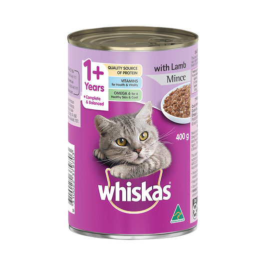 Whiskas Lamb Mince 400g