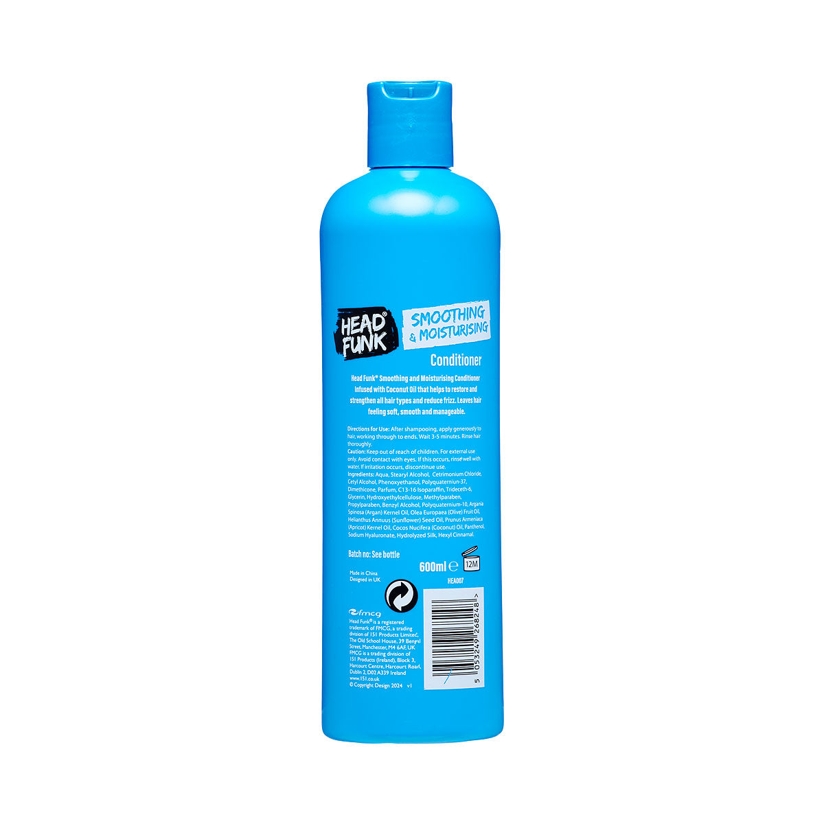 Head Funk Smooth & Moisturiser Conditioner 600mL