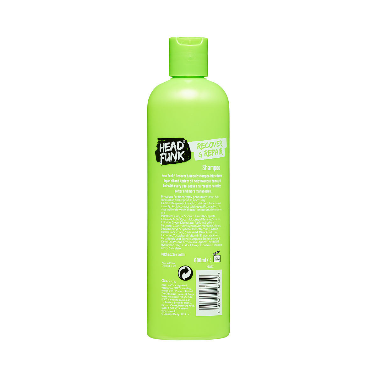 Head Funk Recover & Repair Shampoo 600mL