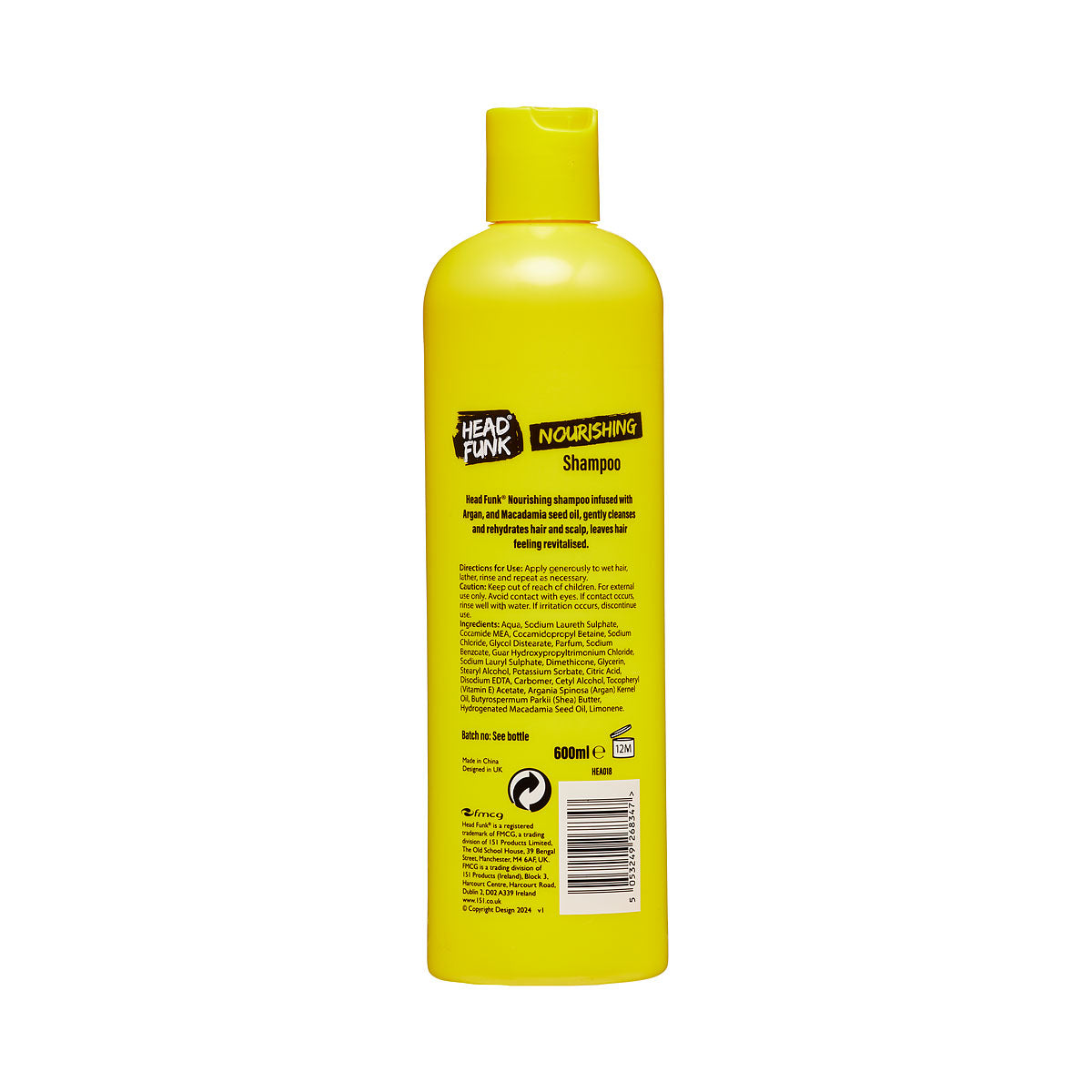 Head Funk Nourishing Shampoo 600mL