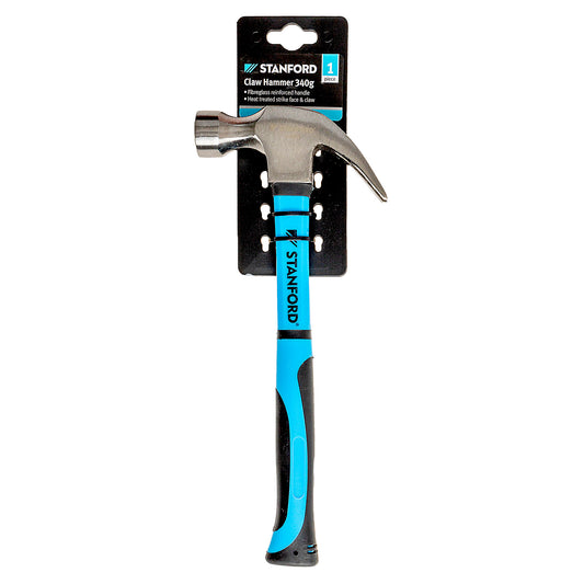 Stanford Claw Hammer Fibreglass Handle 340g