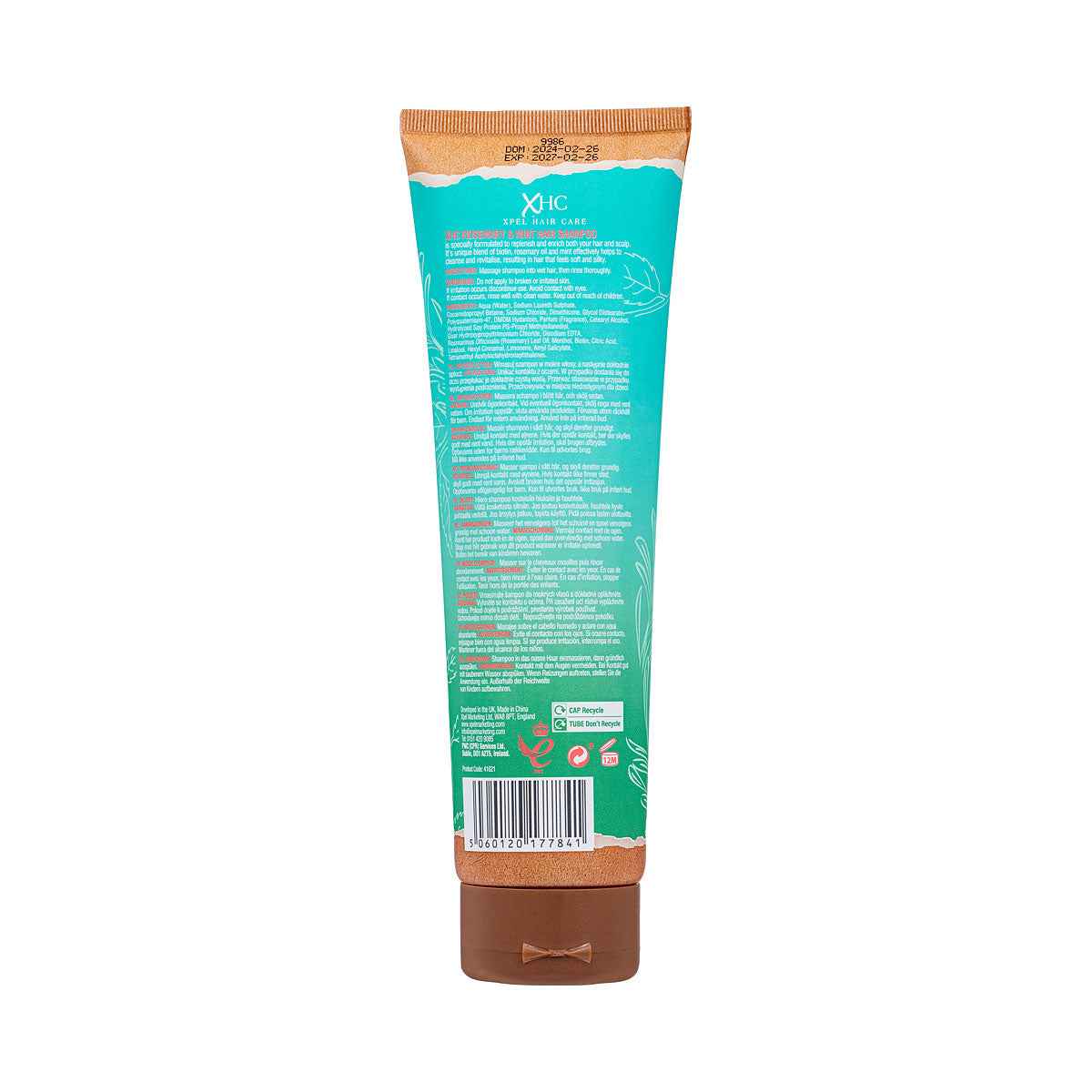XHC Rosemary and Mint Shampoo 300mL