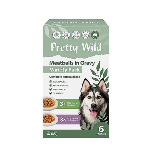 Pretty Wild Meatballs Multi Pack 6x100g
