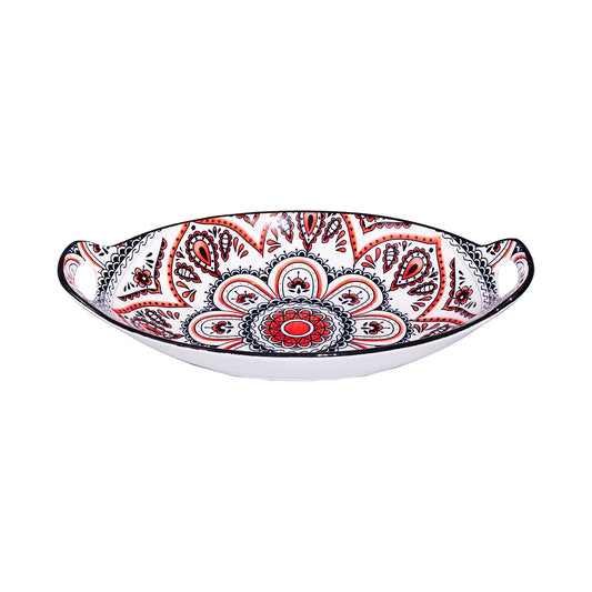 Kaleidoscope Oval Serving Bowl