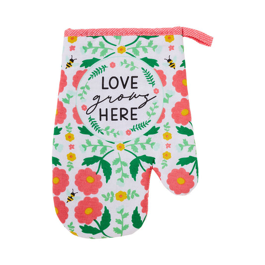 Garden Printed Oven Mitt Assorted