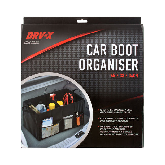 Drv-X Car Boot Organiser 65cm