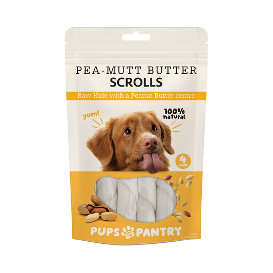 Pups In The Pantry Peamutt Butter Scrolls 4pk