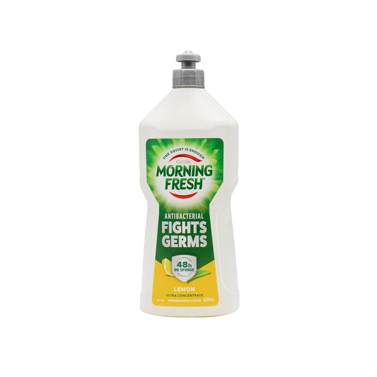 Morning Fresh Dishwashing Liquid Antibacterial Lemon 650mL