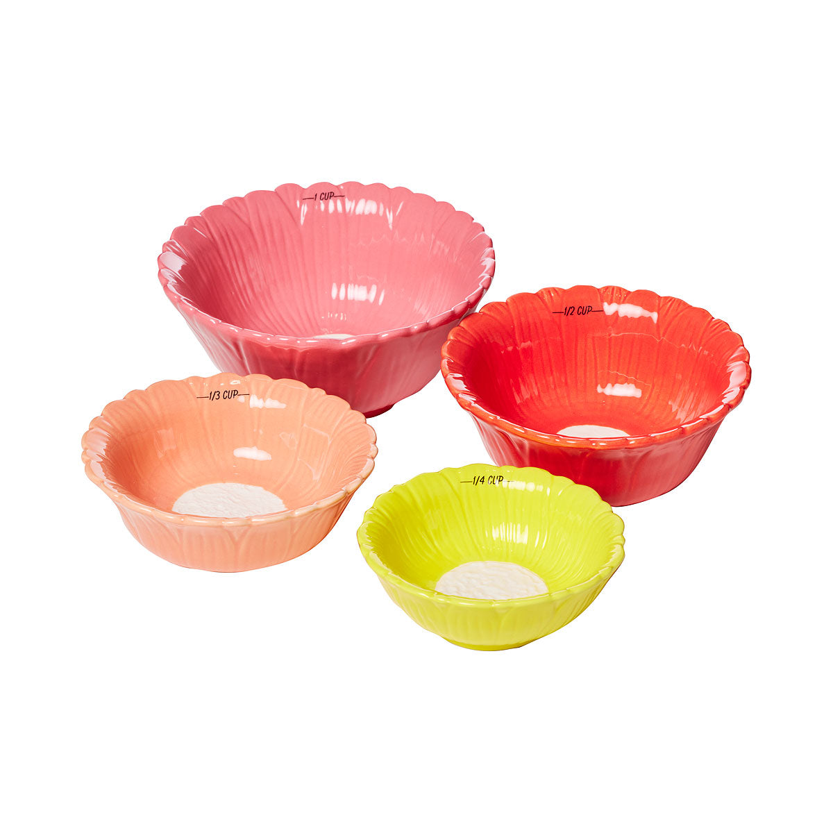 Flowers Measuring Cups