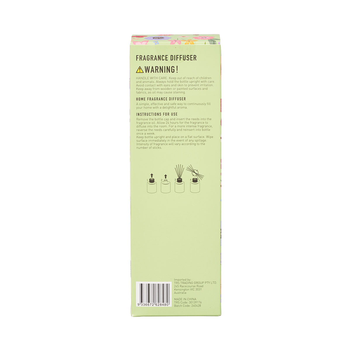 Bold Floral Reed Diffuser Assorted