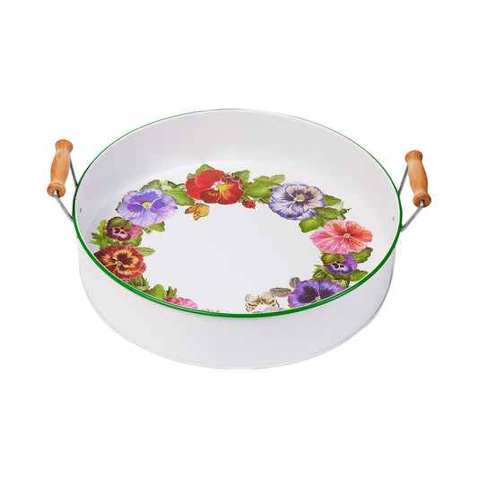 Secret Garden Metal Tray