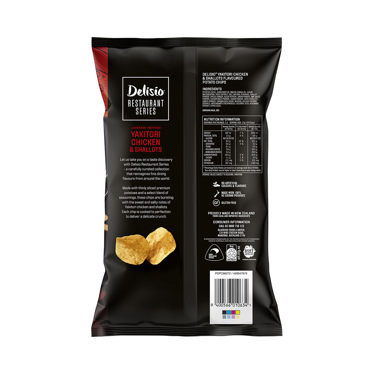 Delisio Yakitori Chicken & Shallots 140g