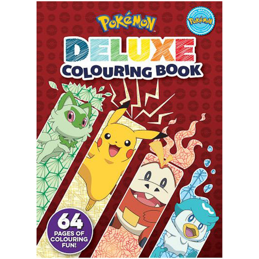 Pokemon Paldea Colouring Book Deluxe