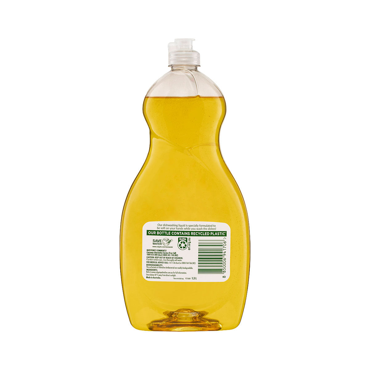 Palmolive Dishwashing Liquid Antibacterial Lemon 1.3L
