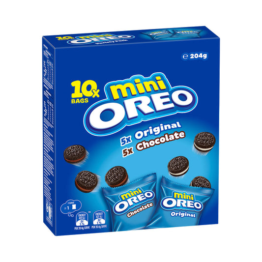 Oreo Mixed Mini 204g 10pk