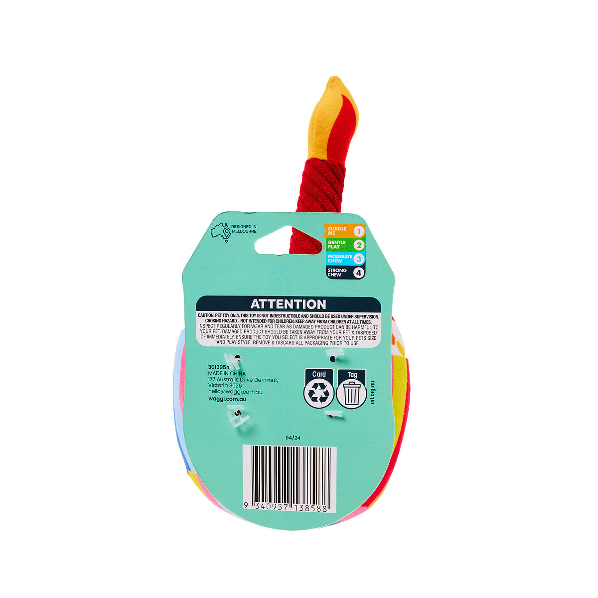 Waggi Plush Pup Pawty Dessert Assorted