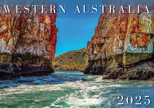 Western Australia 2025 16 Month Calendar