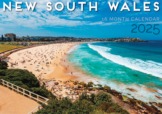 New South Wales 2025 16 Month Calendar