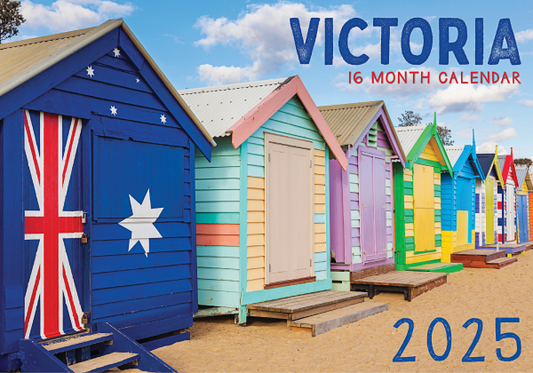 Victoria 2025 16 Month Calendar