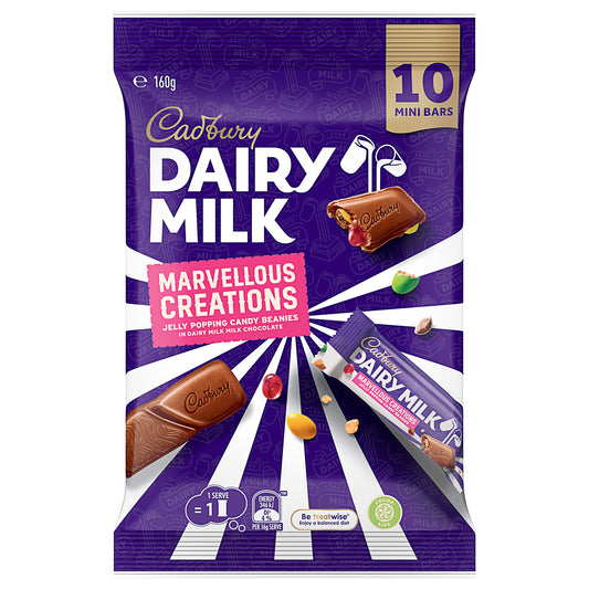 Cadbury Marvellous Creations Chocolate Sharepack 160g 10pk