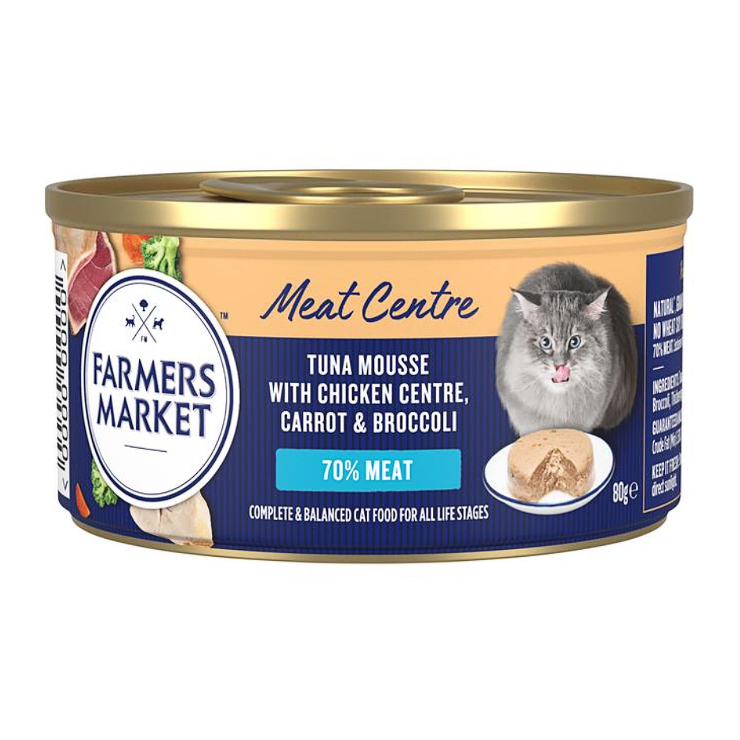 Farmers Market Tuna Mousse With Chicken 80g