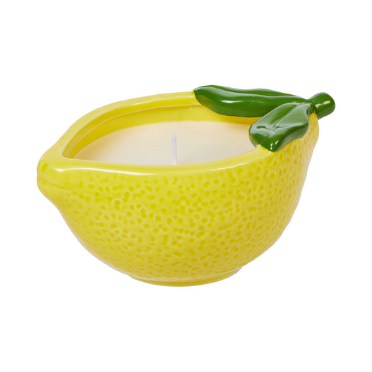Lemon Ceramic Candle