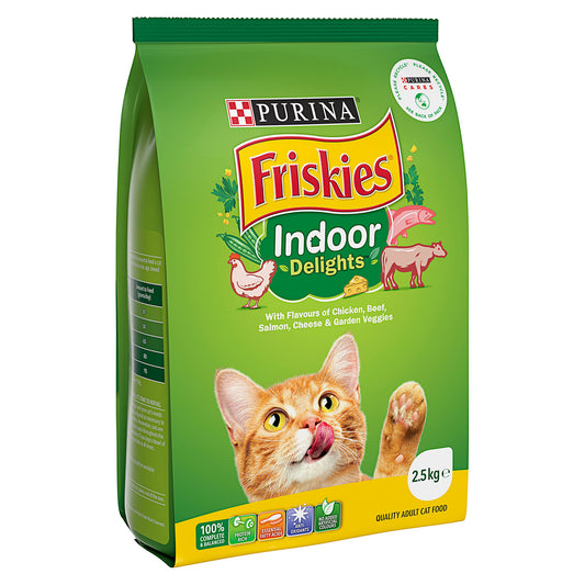 Friskies Adult Indoor Delight 2.5kg