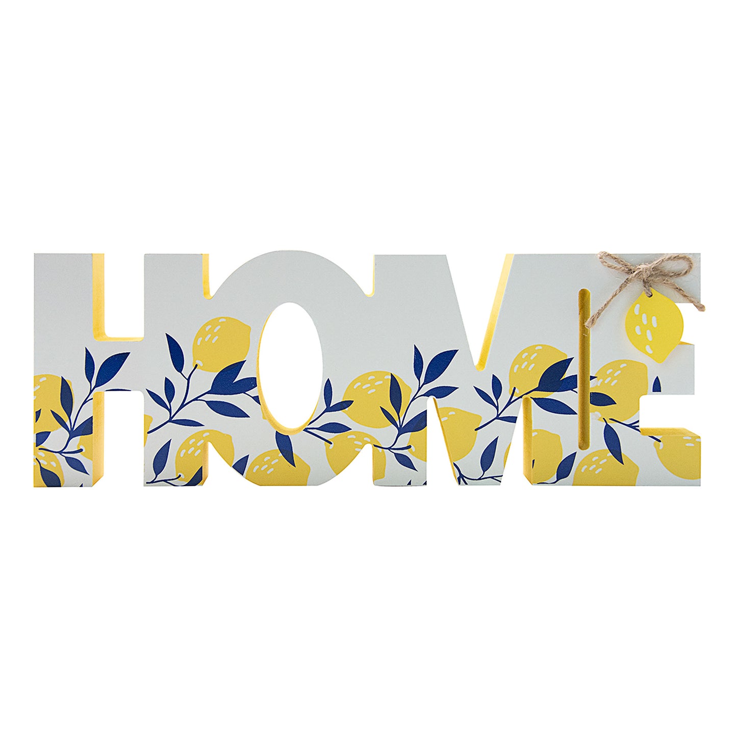 Home Lemons Tabletop Plaque