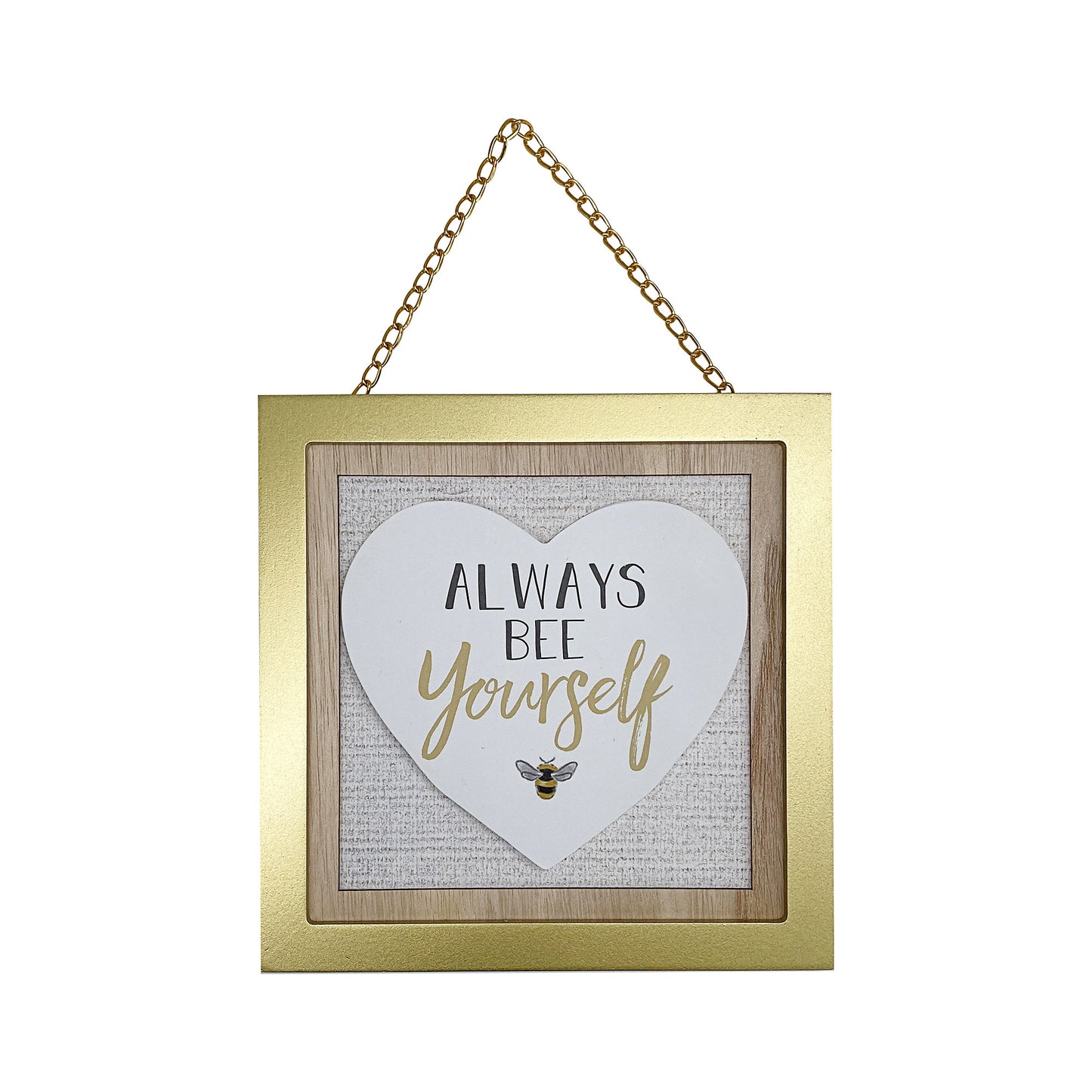 Hanging Plaque Always Bee Yourself