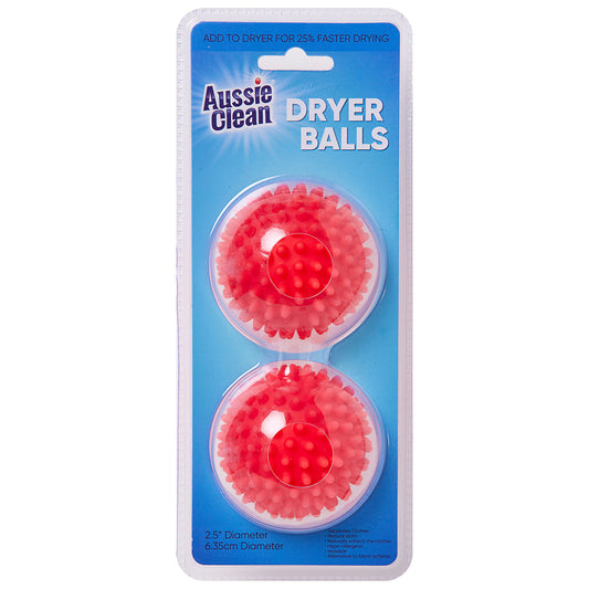 Aussie Clean Dryer Ball Asst 2pk