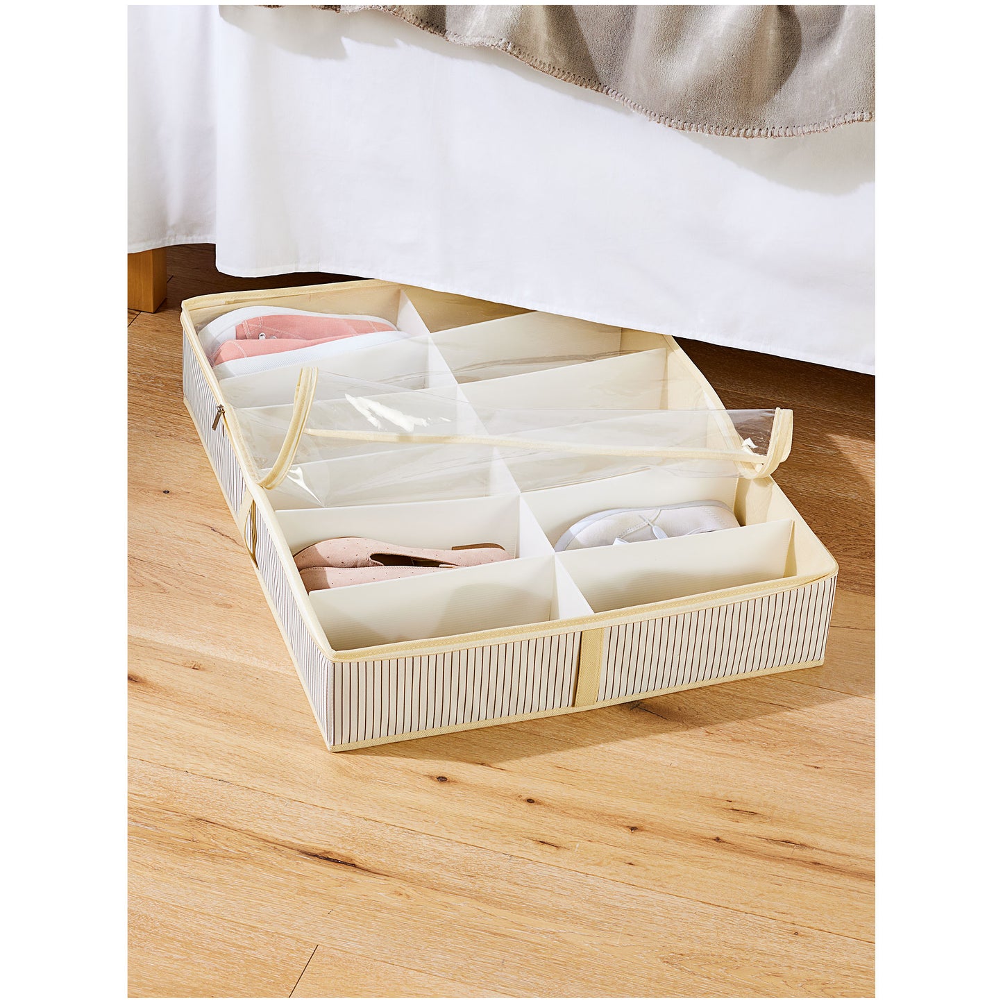 Stripes Underbed Shoe Organiser