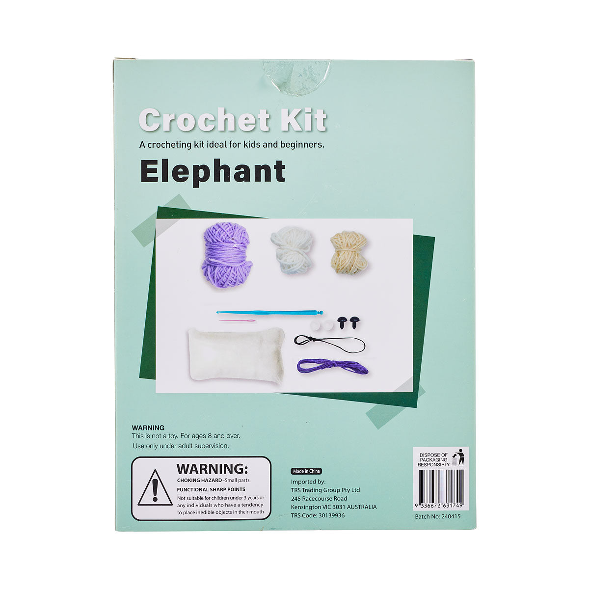 Crochet Kit Elephant