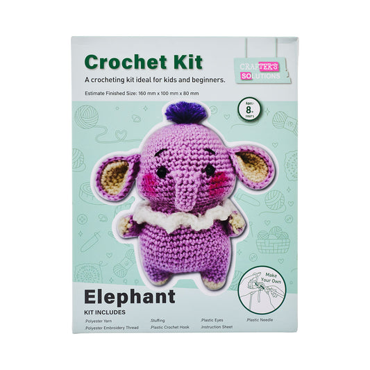 Crochet Kit Elephant
